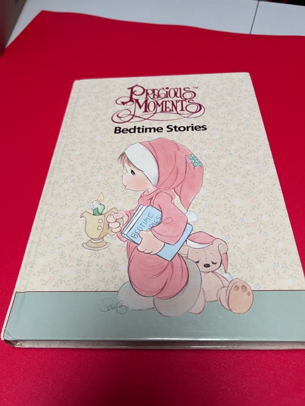 Precious Moments Cream & Pink 'Bedtime Stories' Illustrated Hardcover